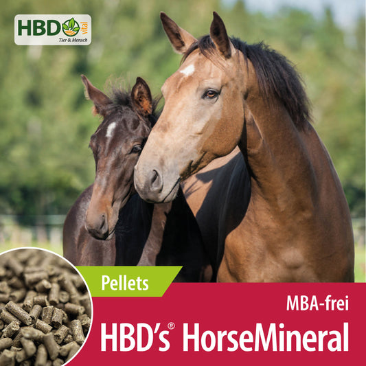 HBD´s® HorseMineral MBA free (Pellets)
